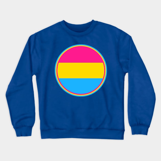 Pan Pride Circle Crewneck Sweatshirt by ConnerDavis